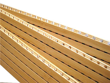 Interior Wooden Grooved Acoustic Panel Pop Ceilings PVC Wall Panels