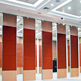 Retractable Temporary Operable Sound Proof Sliding Partition Walls Panel Lebar 500 mm