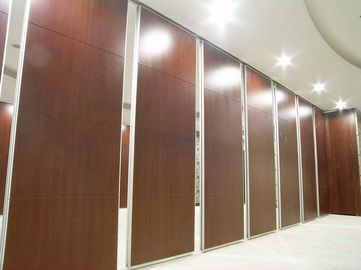 Aluminium Commercial Sliding Door Folding Partition Walls MDF Board Finished for Great Hall