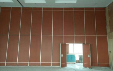 Dinding Partisi Lipat yang Dapat Dioperasikan, Bingkai Aluminium Memindahkan Interior Dinding Pembatas Ruang Bergerak