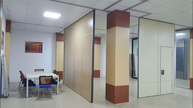 Aluminium Dekoratif Bergerak Acoustic Partition Wall Interior Posisi