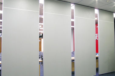 Perabot Komersial Dinding Partisi Akustik Untuk Kantor / Aluminium Paduan Bingkai Partisi Kaca