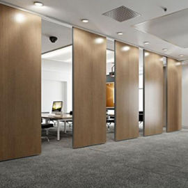Industri Acoustical Folding Sliding Conference Room Divider 1230mm Lebar
