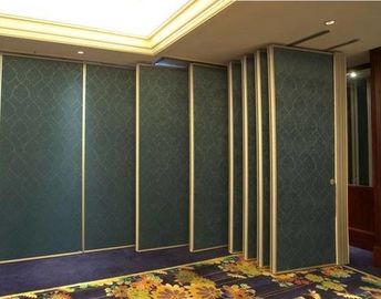 Kayu Panel Dinding Partisi Bergerak untuk Ruang Konferensi / Kebisingan Membatalkan Pembagi Ruang