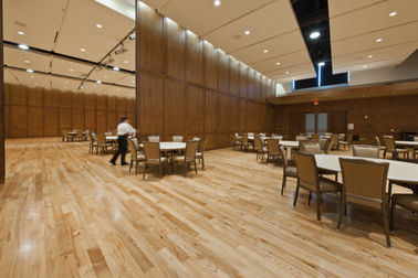 Komersial Dekorasi Interior Hotel Acoustic Room Dividers Melamine Surface