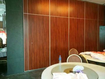 4m Tinggi Aluminium Track Sliding Partition Walls / Movable Room Dividers