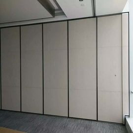 Interior Position Aluminium Folding Partition Walls Untuk Kelas, Panel Lebar 1230 mm