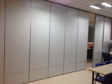 Menggantung Sistem Akordeon Sliding Wall Panel Filipina Aluminium Frame