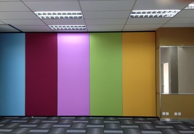 Dekorasi Modern Folding Movable Sliding Partition Walls Untuk Ruang Konferensi