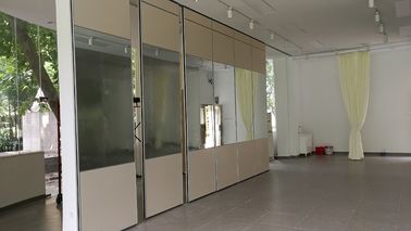 Geser Aluminium Track Partisi Removable Walls / 4m Tinggi Sound Proof Room Dividers
