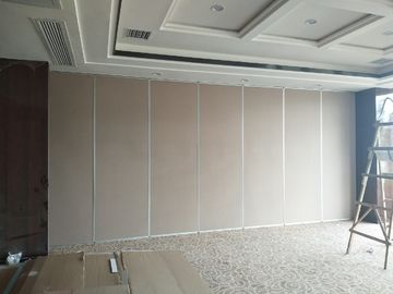 Geser Aluminium Track Partisi Removable Walls / 4m Tinggi Sound Proof Room Dividers