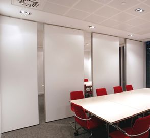 Disesuaikan Acoustic Sliding Folding Partitions / Meeting Room Divider Wall