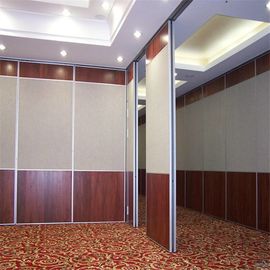 Multi Warna Acoustic Room Dividers / Commercial Furniture Sliding Folding Partition Walls