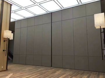 Pembagi Ruang Akustik Portabel / Permukaan Kulit Bingkai Aluminium Dinding Partisi Kantor