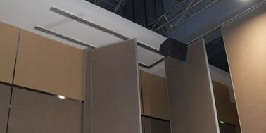 Akrilik Perabot Komersial Lipat Partisi Dinding Lebar 1230mm Panel