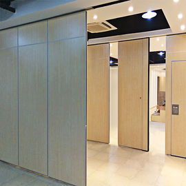 Ruang Konferensi Acoustic Folding Movable Partition Walls 85 mm Ketebalan