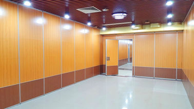 Acoustic Conference Hall Office Partition Walls Melamine Finish Disesuaikan