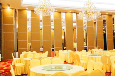 Floor to Ceiling Sliding Folding Room Partisi untuk Restaurant / Movable Divider Walls