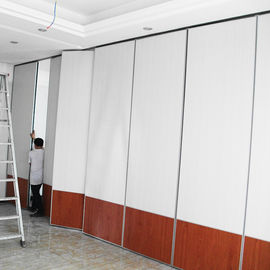 Modular Hanging Partisi Dinding Lipat Ruang MDF + Bahan Aluminium Insulasi Suara