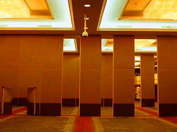 Dekorasi Material Hotel Sound Proof Partitions Dengan Frame Aluminium 4m Tinggi