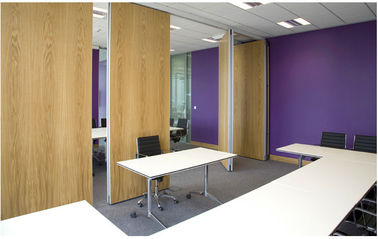 Aluminium - Berbingkai Acoustic Room Dividers Partitions Untuk Multi-Purpose Hall