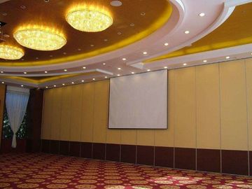 Function Hall Top Suspended Acoustic Partition Panel Dinding Ketebalan Standar 65mm 80mm 100mm