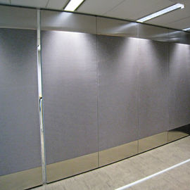 Dinding Partisi Kantor Komersial yang Disesuaikan / Pembagi Ruang Rapat Akustik Lipat MDF