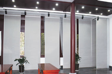 Dinding Partisi Kantor Ringan / Aluminium Bingkai Dinding Partisi Lipat dengan Pintu