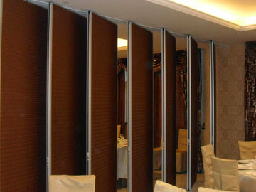 Profil aluminium Portabel Acoustic Room Dividers Untuk Conference Hall Panel Ketebalan 65mm