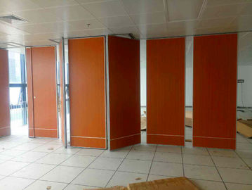 Interior Position Sliding Partition Walls Untuk Aula Perjamuan Isolasi Suara / Fireproof