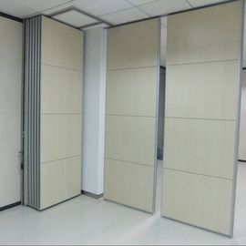 Fashion Partisi Kantor Geser Dinding Dengan Aluminium Bingkai Menggantung Sistem Posisi Interior