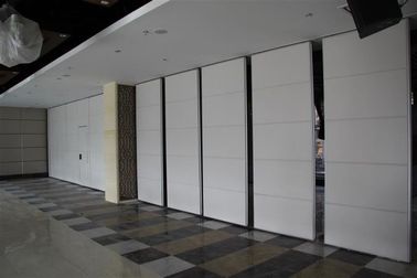Aluminium Folding Acoustic Partition Wall, Suara Menyerap Sistem Dinding Bergerak