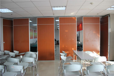 Tahan Api Acoustic Room Dividers / Commercial Sliding Partition Wall
