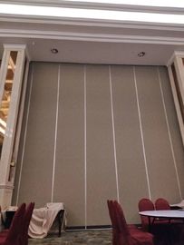 Multi Color Sliding Doors Interior Soundproof Pembagi Ruangan / Partisi Kantor Bergerak