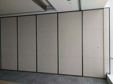 Dekoratif Modern Bergerak Suara Bukti Dinding Partisi Kantor MDF + Bahan Aluminium