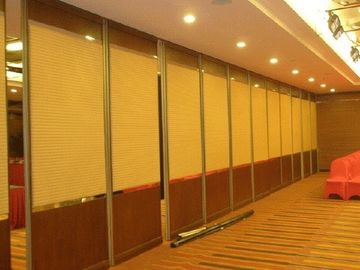 Dinding Partisi Interior Bergerak Yang Disesuaikan Untuk Pembagi Ruangan Dekoratif / Kedap Suara Hotel