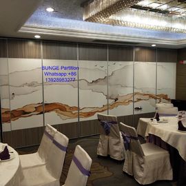 Aluminium Sliding Ceiling Tracks Sistem Folding Partition Walls Untuk Ruang Konferensi