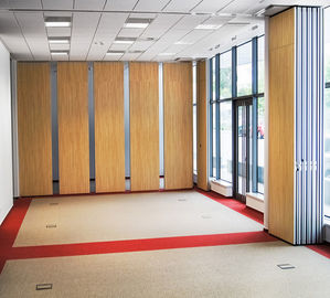 Melamin Acoustic Partition Wall Untuk Function Hall, Geser Pembagi Ruang Kedap Suara