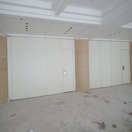 Dinding Partisi Akustik Yang Dapat Dioperasikan Dengan Pintu Lulus / Aluminium Anodized 6063 - T5