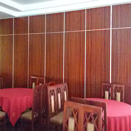 Dinding Partisi Sliding Movable Untuk Restaurant 85mm Tebal 6 Meter Tinggi