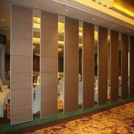 Melamin Finish Dinding Partisi Bukti Dilipat Suara Untuk Hotel Banquet Hall