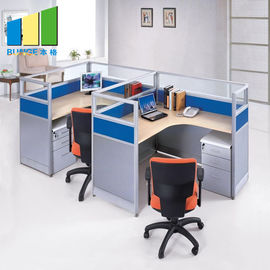 Perangkat Kantor Workstation / Perabot Kantor Modular Aluminium Ramah Lingkungan