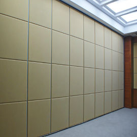 Layar Aktivitas Ruang Konferensi Dinding Partisi Bergerak 65 mm Dengan Pintu Masuk