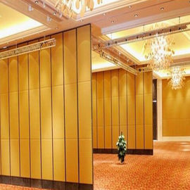 Tidak Ada Lantai Track Dinding Partisi Akustik Kedap Suara Untuk Ruang Konferensi Ruang Serbaguna