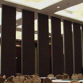 Interior Room Divider Lipat Partisi Dinding Permukaan Kain Untuk Ballroom