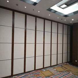 Hotel Dinning Hall Movable Panel Dioperasikan Dinding Partisi Untuk Ruang Pelatihan