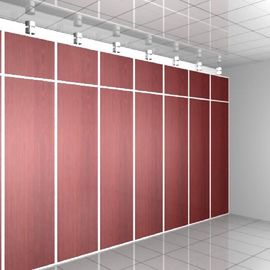 Bingkai Aluminium Pintu Geser Bergerak Lipat Partisi Dinding Untuk Kantor