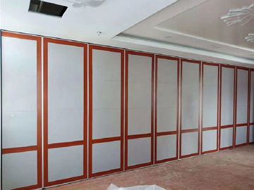 Dinding Ruang Partisi Dinding Geser Dengan Bingkai Aluminium / Pembagi Ruang Akustik