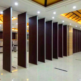 Pintu Interior Sistem Tirai Dinding Kedap Suara Dinding Partisi Untuk Ruang Perjamuan