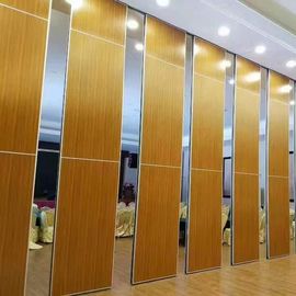 Sound Barrier Conference Hall Sistem Geser Dinding Lipat / Dinding Partisi Bergerak